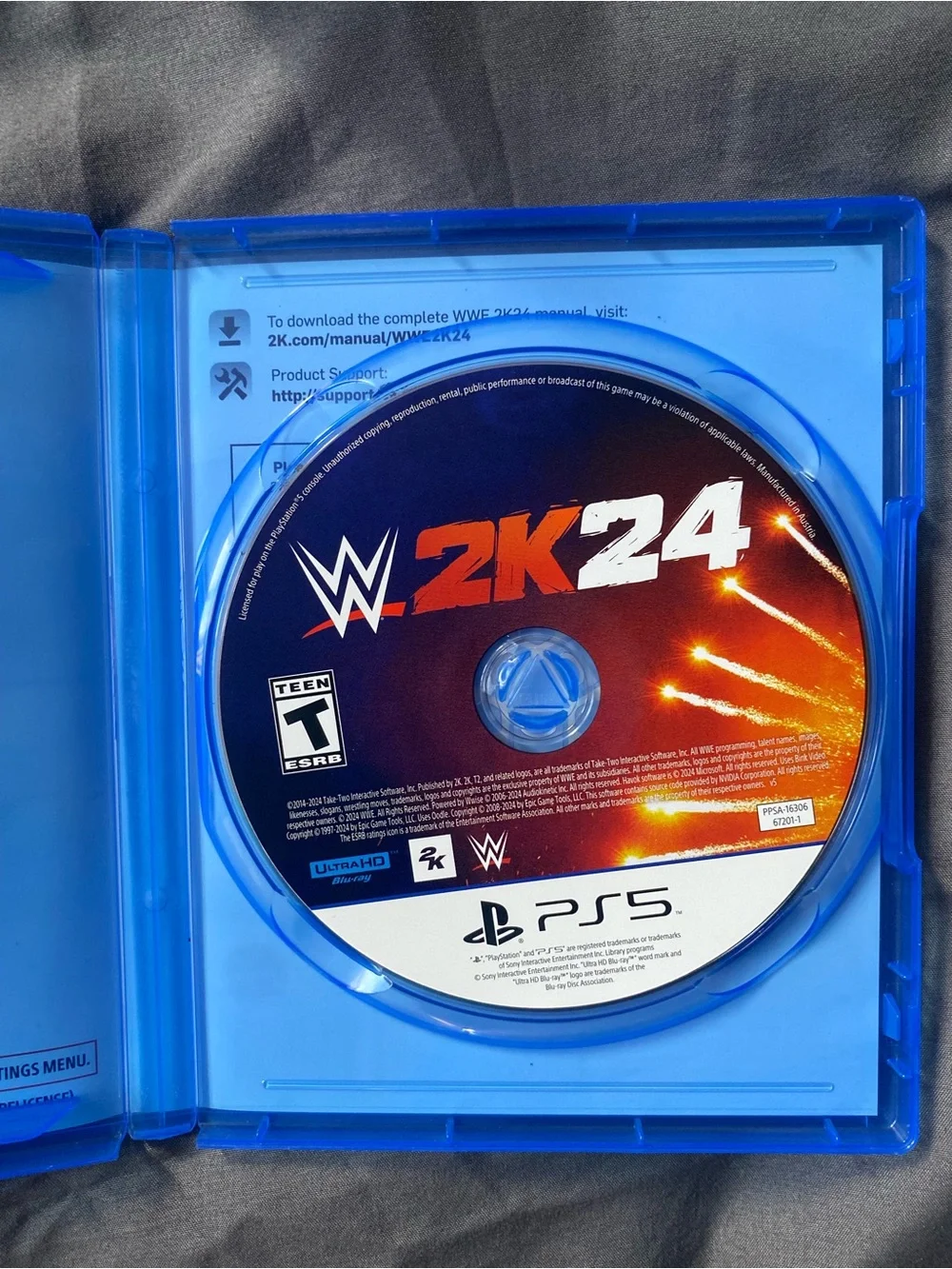 PS5 WWE 2K24